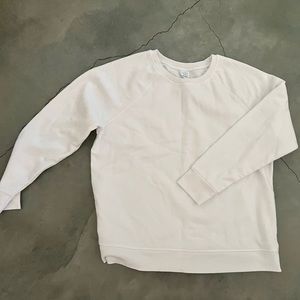 Time and try raglan crewneck sweatshirt